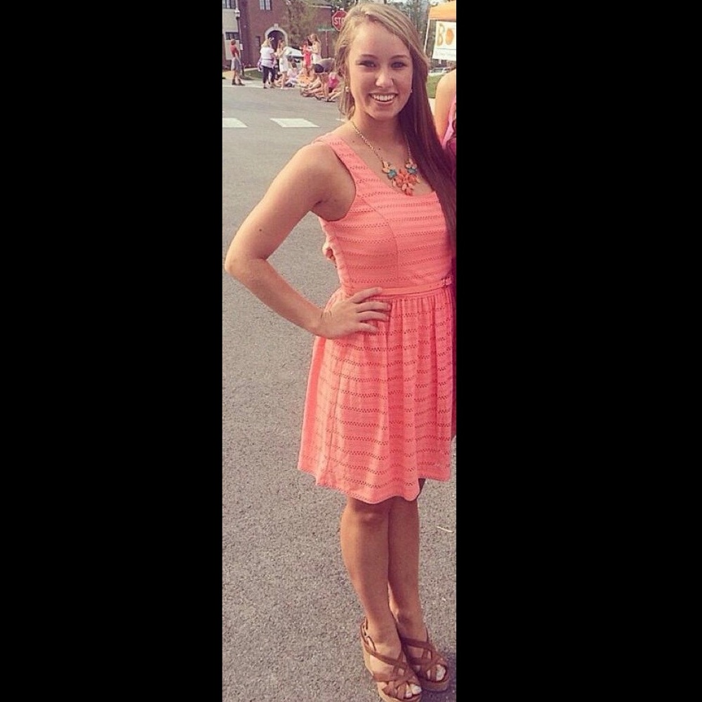 Candie’s Coral Dress